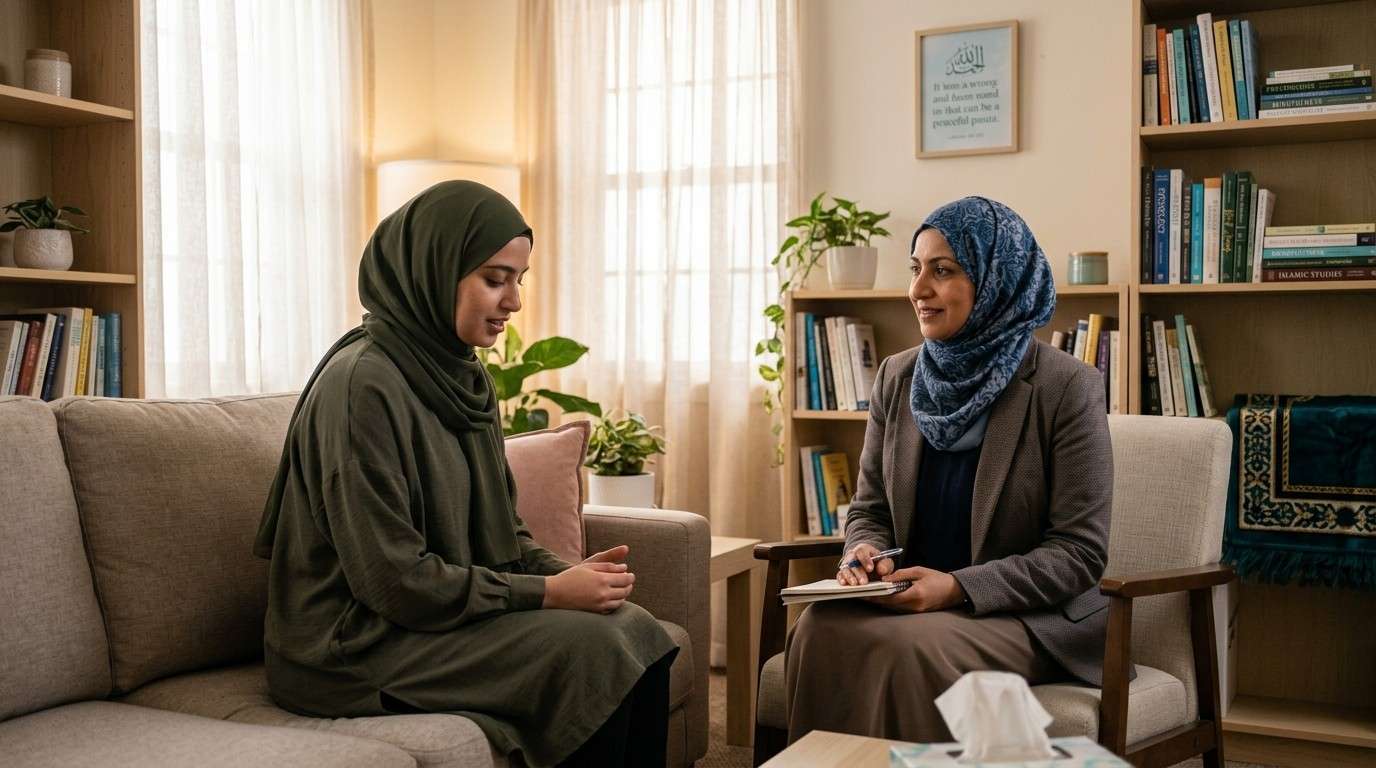 Mental Health Therapy Session with a Muslim therapist